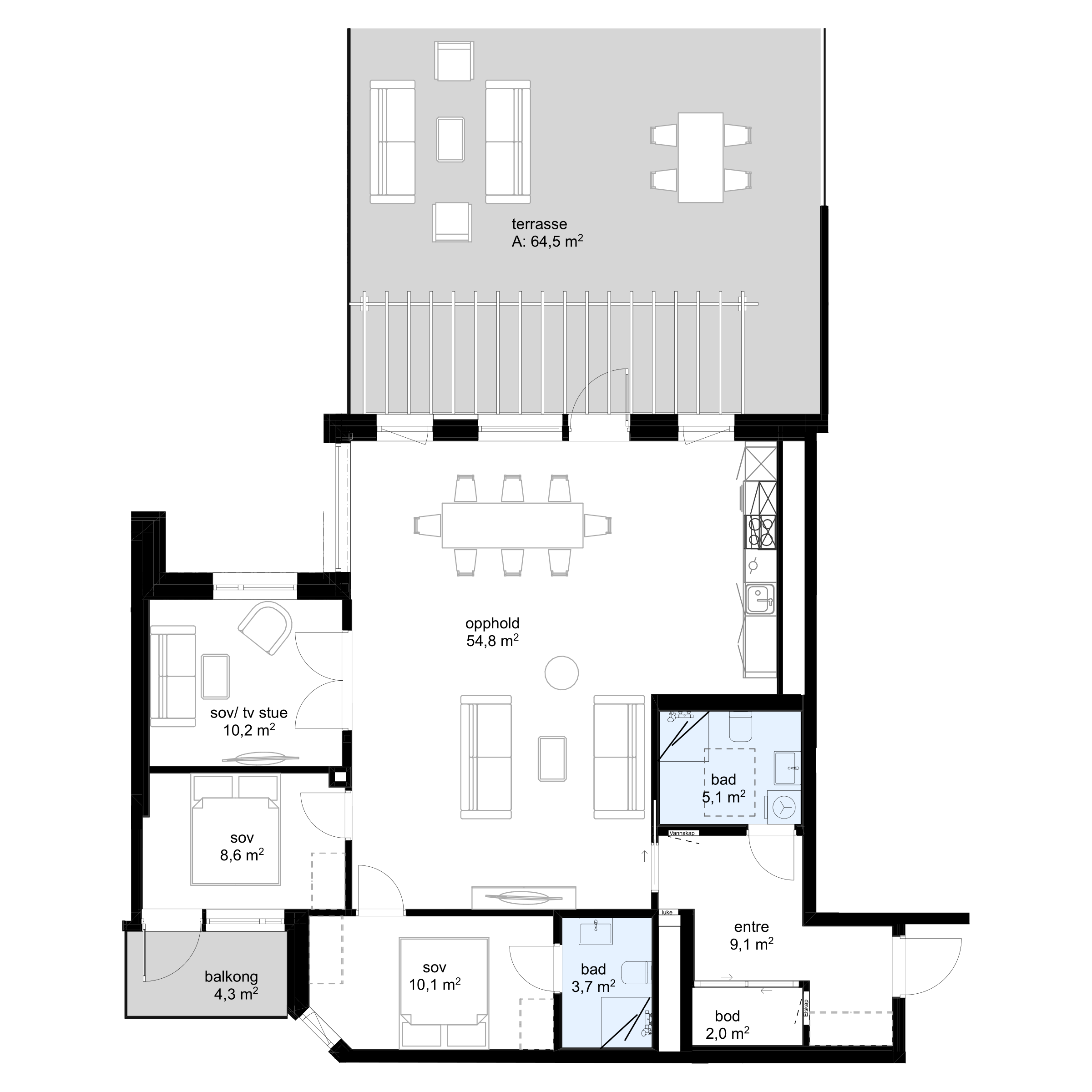 Plantegning F-H0604 - bilde 1 av 2